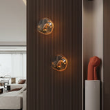 Led Lava Glass Wall Lights For Living Room Hallway Wall Decoration