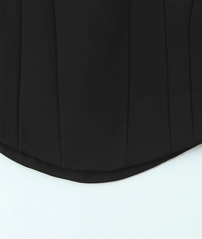 Black skirt on a white background