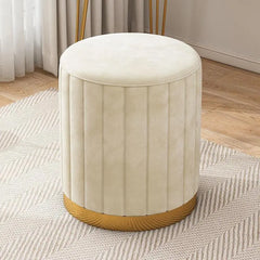 Simple Modern Bench Storage Light Makeup Stool - Golden Atelier