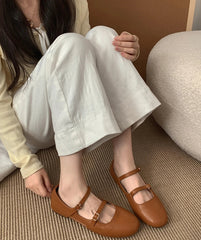 Elegant street style ballet shoes for women