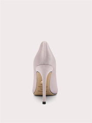 Luxurious silk platform stilettos for evening wear