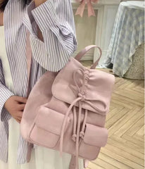 Kawaii large capacity pink school bag