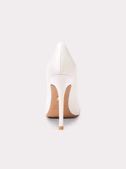 Luxury silk pumps with crystal embellishments perfect for wedding guests