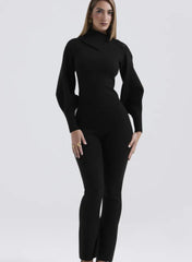 Women’s matching winter set in chic minimalist style