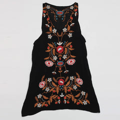 Statement mini dress with folk detailing for creative outfits