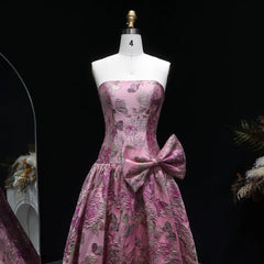 Floor-length embroidered satin evening gown