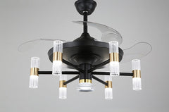 42 Inch Minimalist Ceiling Ventilator Chandelier Fan Lamp 