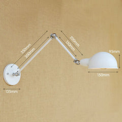 Adjustable Swing Long Arm Wall Lamp Sconce 