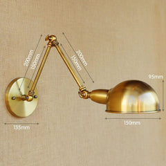 Adjustable Swing Long Arm Wall Lamp Sconce 