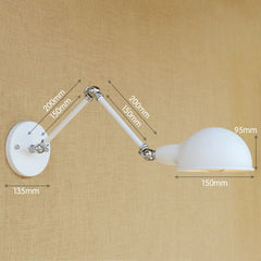 Adjustable Swing Long Arm Wall Lamp Sconce 