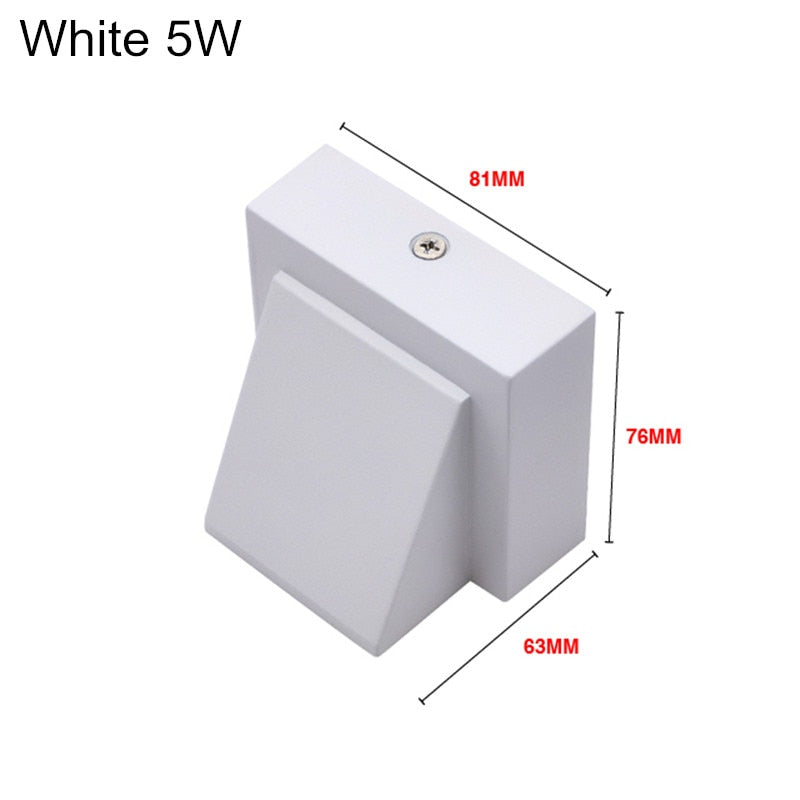 Aluminum Waterproof IP65 Outdoor LED Wall Light Sconce 