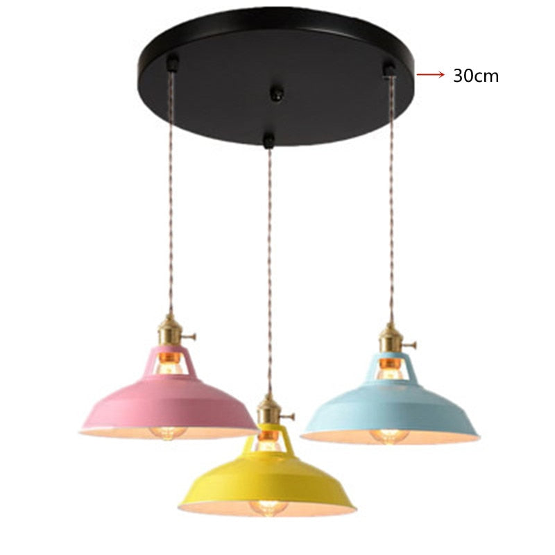 Colorful Ceiling Hanging Light Lampshade 