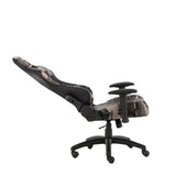 Computer Desk Gaming Office Swivel Chairs with Headrest and Lumbar Pillow 
