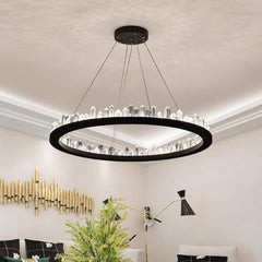 Modern Crystal Hanging LED Chandelier