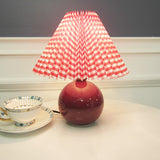 Vintage Rattan LED Table Lamp