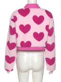 Fur Pink Hearts Jacket
