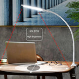 Flexible Gooseneck 3 Color Mode LED Desk Lamp with Touch Dimmer