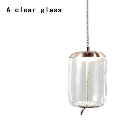 Modern BROKIS Knot Glass LED Pendant Lights