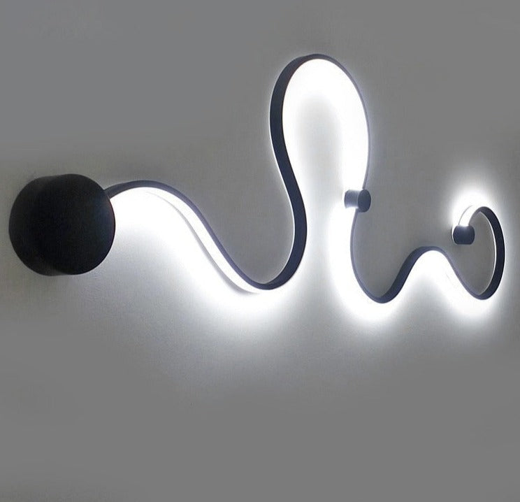 Modern Wall Lamps - White or Black Color Living Room Bedside Decoration