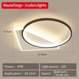 Ultrathin LED Ceiling Lamp for Modern Bedrooms