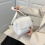 Plush Fabric Fluffy Fur Handbag