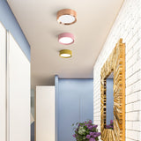 Modern Colorful LED Ceiling Lamp Surface Mounted Ultra Thin