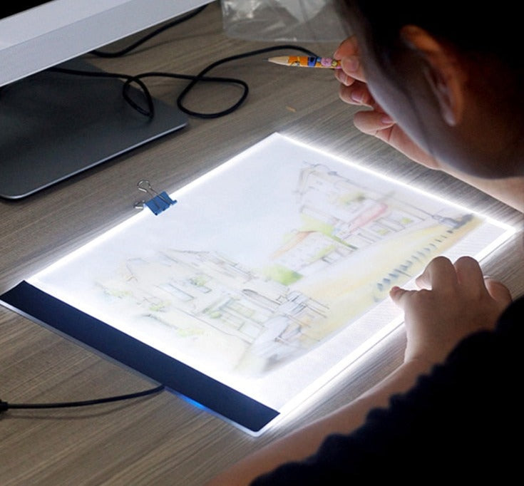 Ultrathin 3.5mm A4 LED Light Tablet Pad for Diamond Embroidery and Painting
