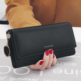 PU leather Long Multi-functional wallet
