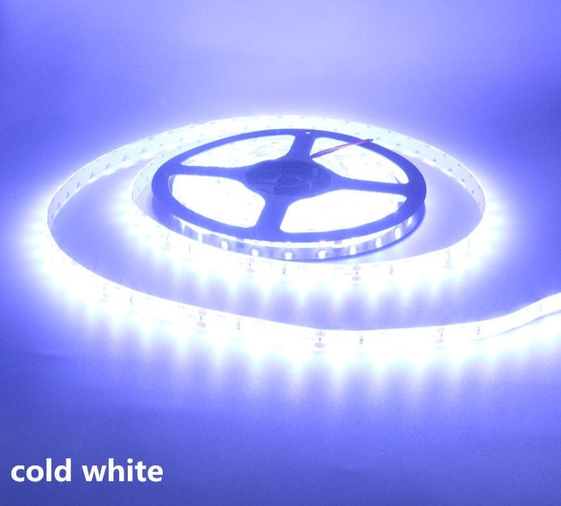 Waterproof 12V 5M LED Strip Light Flexible Tape