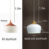 Hanging Aluminum Lampshade Pendant Lights