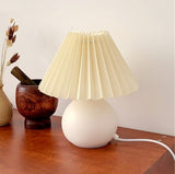 Vintage Rattan LED Table Lamp