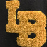 Women's Spliced Embroidery Letter Bomber Jacket
