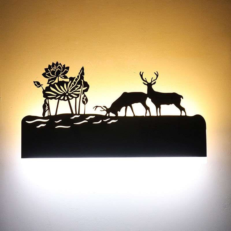 Modern LED Wall Lamp for Living Room and Bedroom Decor