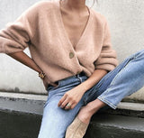 Long Sleeve Female Short Sweater
