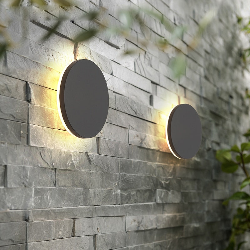 LED Waterproof IP65 Garden Decorative Wall Light AC90-260V