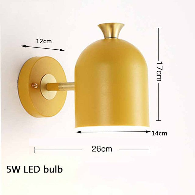 LED  Adjustable Wall Lights  Indoor Colorful Home Decors Lighting