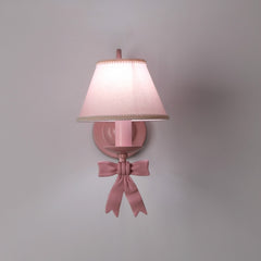 Bowknot Wall Lamp Princess Room Pink Wall Lamp 