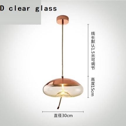 Modern BROKIS Knot Glass LED Pendant Lights