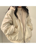 Cotton Padded Thick Puffer Fluffy Jacket
