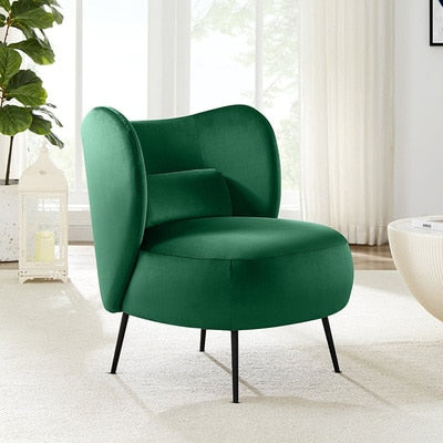 Fabric Velvet Technology Cloth Simple Single Sofa Chair