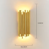 Modern Gold Crystal Wall Lights for Bedroom Living Room