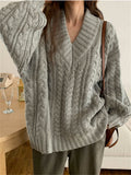 Knitted Wool Oversize Thick Sweater