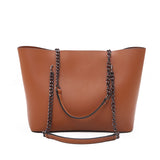Open Chain Large Capacity Tote Bag