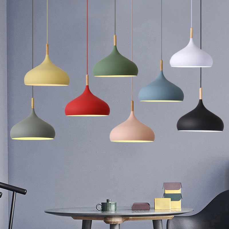 Nordic LED Pendant Lights for Living Room Kitchen Café Dining Table Décor