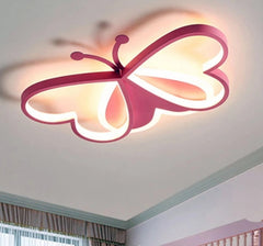 LED Ceiling Chandelier Dimmable Butterfly Lamp