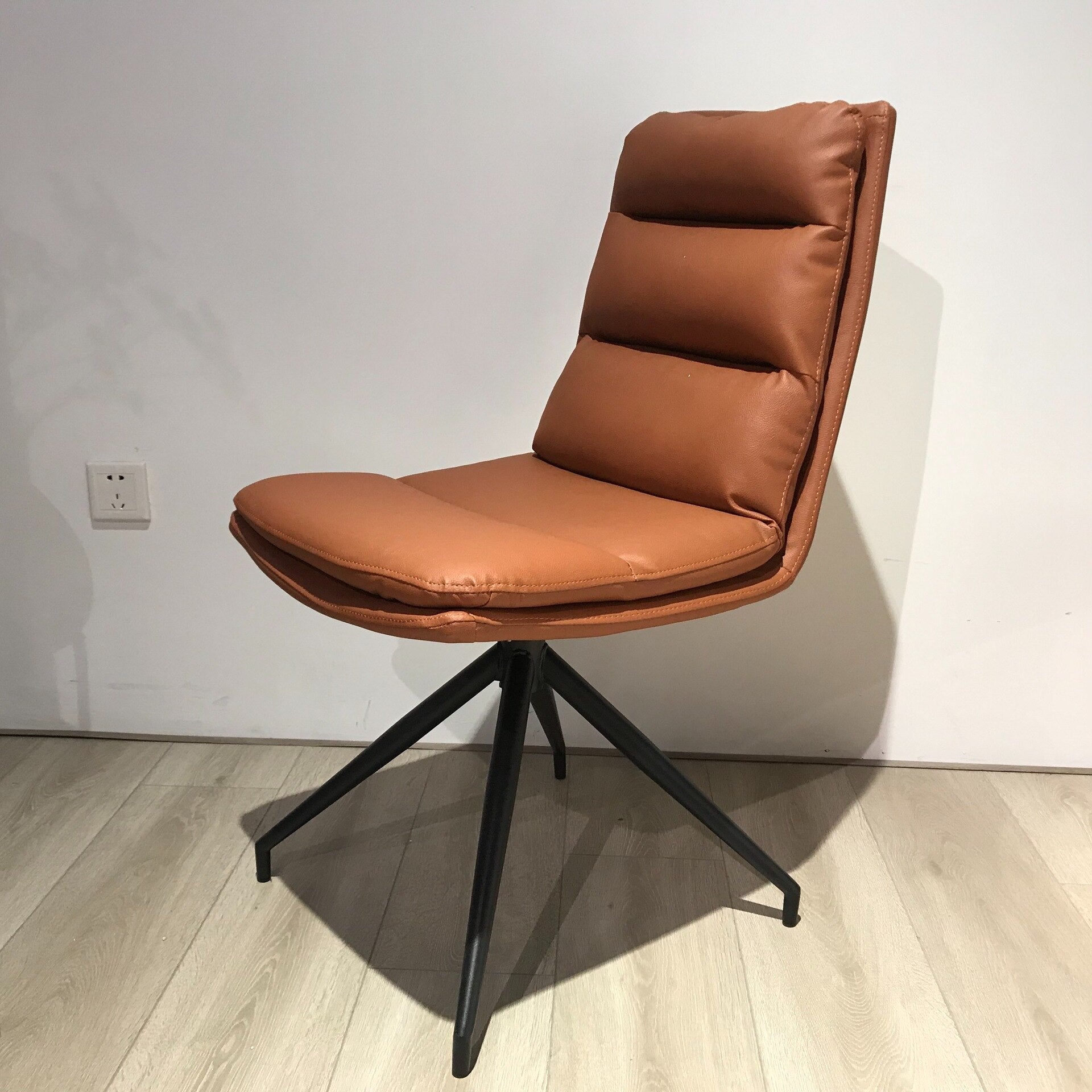 Dining Chair Modern Minimalist 360-degree Rotating Chair
