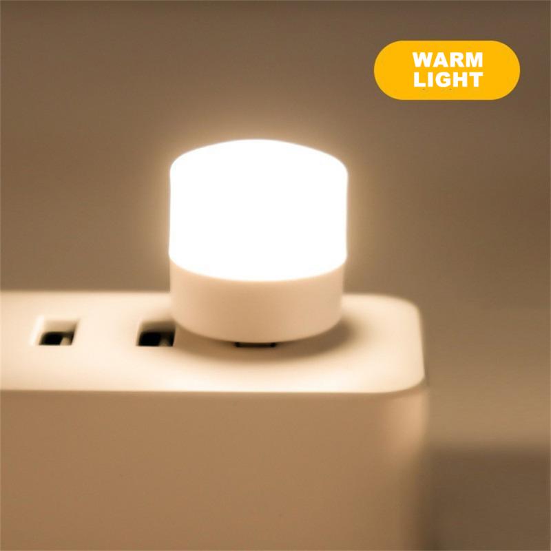 USB Night Light Mini LED Lamp for Reading and Eye Protection