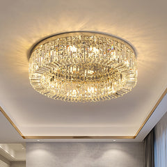 Luxury Crystal Glass Round Ceiling Chandelier For Home Décor