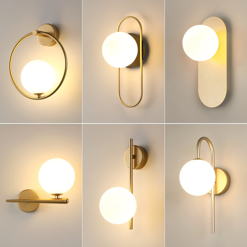 LED 7W G9 Bulb Indoor Wall Sconce for Bedroom Dining Room