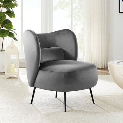 Fabric Velvet Technology Cloth Simple Single Sofa Chair